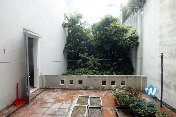 A big house with yard for rent in Ba dinh, Ha noi